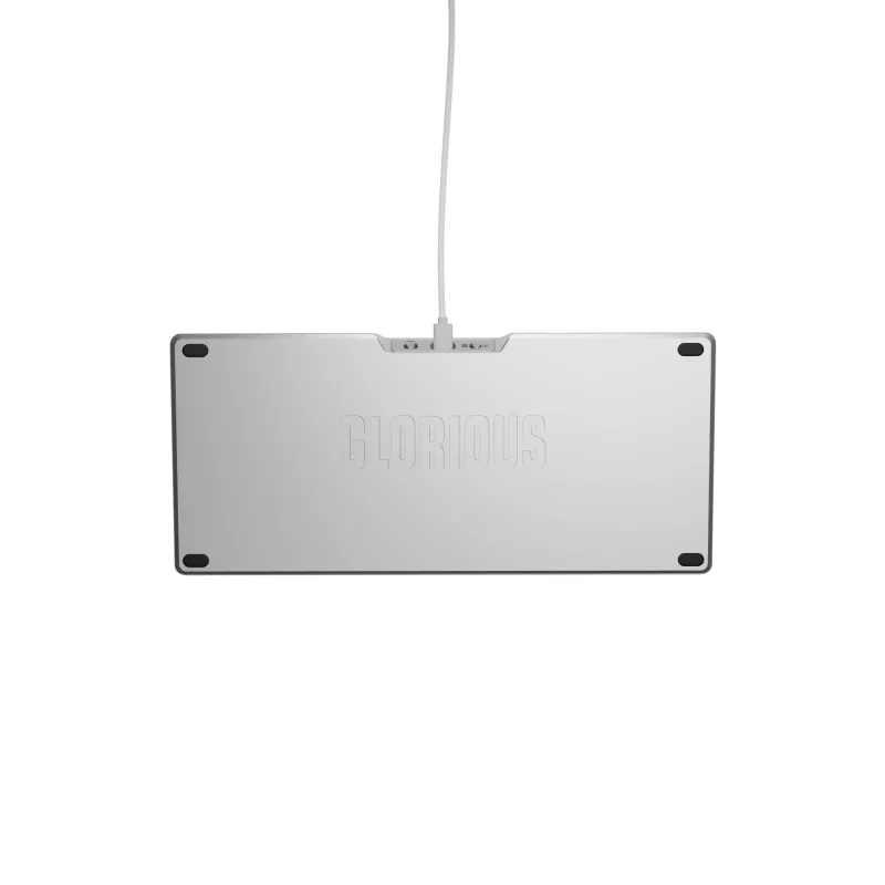 Mehāniskā spēļu tastatūra GLORIOUS GMMK 3 PRO 75% Wired USB QWERTY RGB Silver (US)