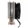 AEROCOOL VERKHO2 CPU dzesētājs ar 90 mm ventilatoru, hidraulisko gultni, 800–2000 RPM, 110 W TDP, daudzsoketu atbalsts