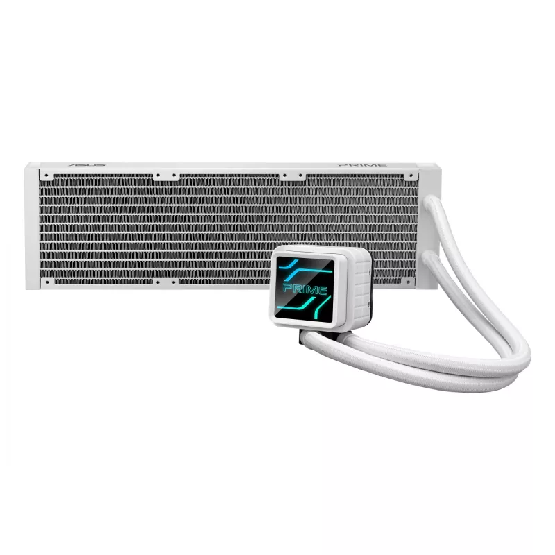 ASUS Prime LC 360 ARGB White Edition — procesora šķidruma dzesētājs, 360 mm, balts