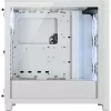 CORSAIR iCUE 4000D RGB White Midi Tornis