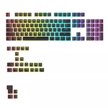 GLORIOUS GPBT Aura V3 Black US RGB taustiņu komplekts