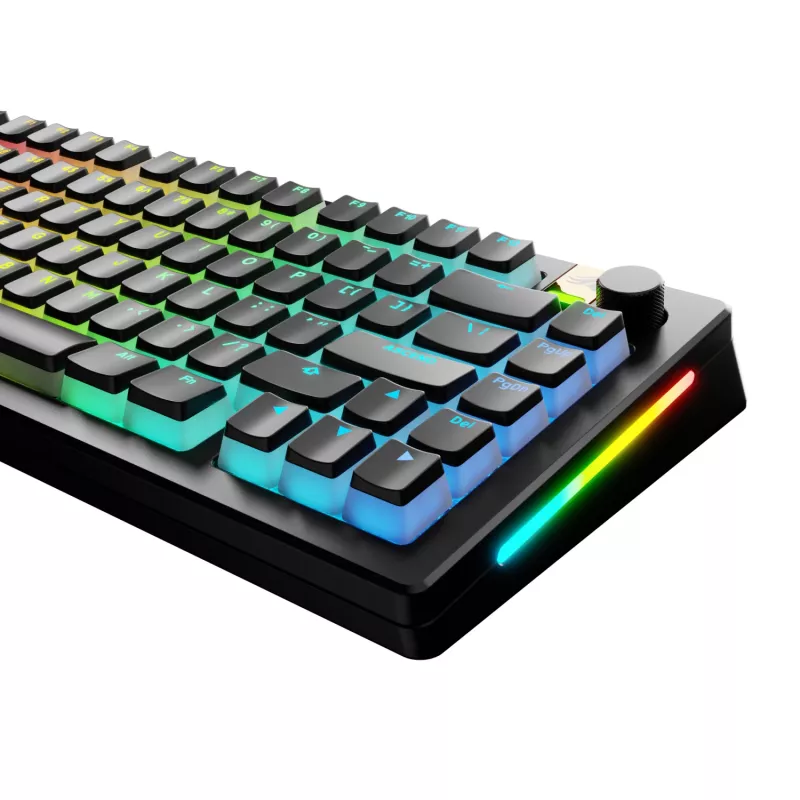 Glorious GPBT Aura V3 taustiņu vāciņu komplekts, ANSI ASV izkārtojums, PBT, Doubleshot, melns