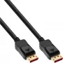 InLine DisplayPort 1.4 kabelis, 8K4K, melns, zeltīti kontakti, 5m