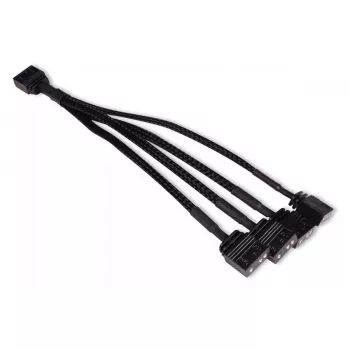 RGB sadalītāja kabelis Alphacool 18710 Melna Plastmasa
