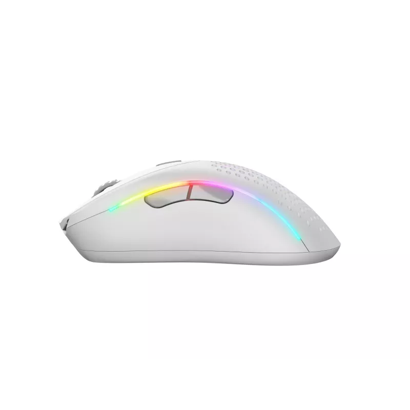 Glorious Gaming Glorious Model D 2 Wireless - Mati Balts, Labā roka, RF Bezvadu, 19000 DPI, Balts