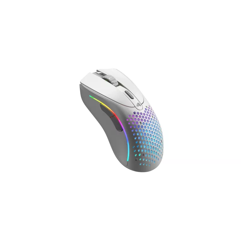 Glorious Gaming Glorious Model D 2 Wireless - Mati Balts, Labā roka, RF Bezvadu, 19000 DPI, Balts