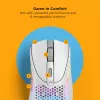 Glorious Gaming Glorious Model D 2 Wireless - Mati Balts, Labā roka, RF Bezvadu, 19000 DPI, Balts