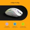 Glorious Gaming Glorious Model D 2 Wireless - Mati Balts, Labā roka, RF Bezvadu, 19000 DPI, Balts