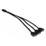 RGB sadalītāja kabelis Alphacool 18709 5V Melns Plastmasa 150mm