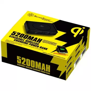 Pārnēsājams akumulators Silverstone QIB052 5200 mAh