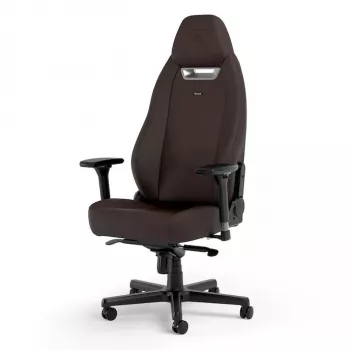 Gaming krēsls noblechairs LEGEND — polsterēts sēdeklis, brūns, 520 mm platums, 132–142 cm augstums, 150 kg maks.