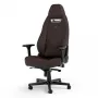 Gaming krēsls noblechairs LEGEND — polsterēts sēdeklis, brūns, 520 mm platums, 132–142 cm augstums, 150 kg maks.