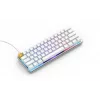 Glorious Gaming GMMK mehāniskā tastatūra USB QWERTY US International Sudrabs, Balta