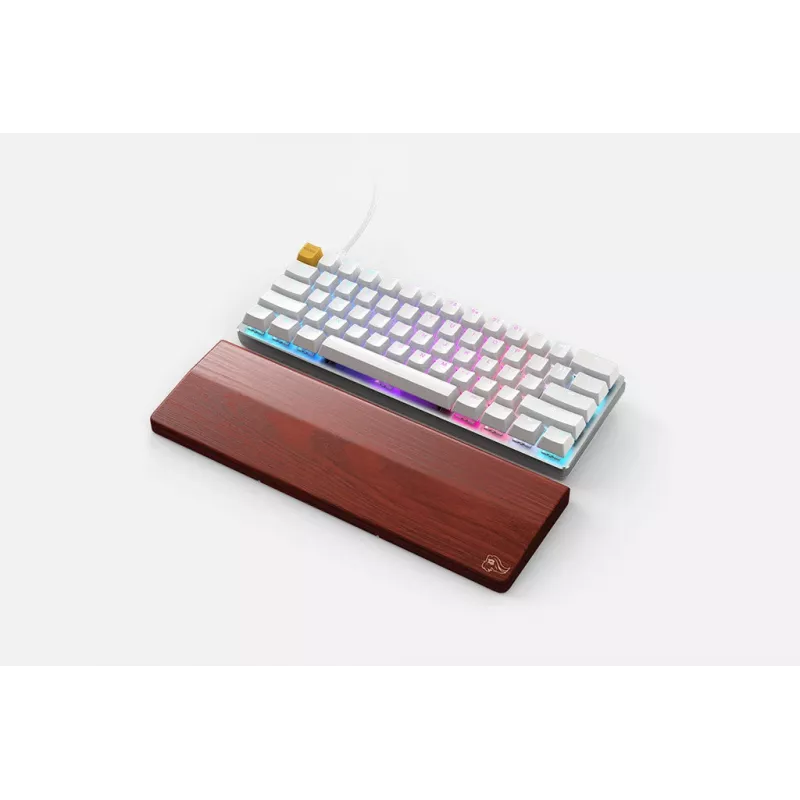 Glorious Gaming GMMK mehāniskā tastatūra USB QWERTY US International Sudrabs, Balta
