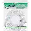 InLine Patch Kabelis S/FTP PiMF Cat.6A bezhalogēns 500MHz balts 10m