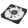 Dzesētājs Silverstone Air Slimmer 120 12 cm Melns Caurspīdīgs