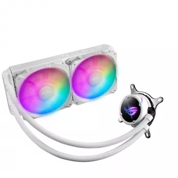 ASUS ROG STRIX LC II 240 ARGB White Edition — procesora šķidruma dzesētājs 12 cm