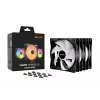 be quiet! LIGHT WINGS LX 120mm PWM 3-Pack Melns Datora Ventilators 12 cm 3 gab.