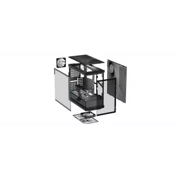 PC korpuss HYTE Y40 Midi Tower Melns