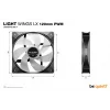 be quiet! LIGHT WINGS LX 120mm PWM datora ventilators 12 cm melns 1 gab.
