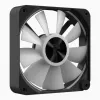 APNX FP2-120 PWM ARGB datora korpusa ventilators, 120 mm, 500–1800 apgr./min, 83,85 CFM, 34,8 dB, melns