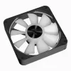 APNX FP2-120 PWM ARGB datora korpusa ventilators, 120 mm, 500–1800 apgr./min, 83,85 CFM, 34,8 dB, melns