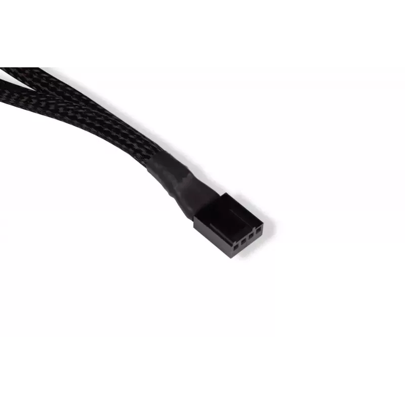 Alphacool 18677 RGB sadalītāja kabelis, melns plastmasas, 300 mm