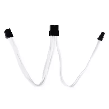 Kabelis PCI-E 8pin (6+2) Silverstone SST-PP07-PCIW 0.25m