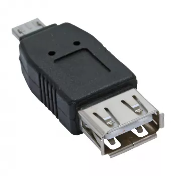InLine Micro USB adapter Micro-A vīriešu uz USB Type A sieviešu 31600