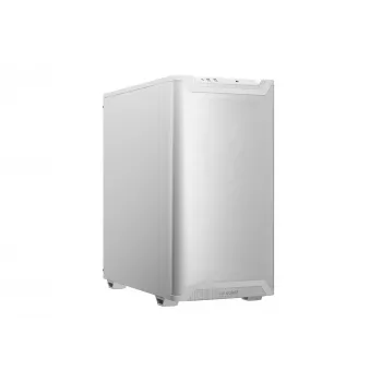 PC korpuss be quiet! PURE BASE 501 Airflow Midi Tower Balts — ATX, 3×140mm priekšā, 1×140mm aizmugurē, 5×2.5 collu, 2×3.5 collu, USB‑C, PWM atbalsts