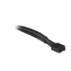 Akasa AK-CBFA04-15 PWM ventilatoru sadalītājs, 15 cm, melns, ar apvalku