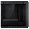 PC korpuss ASUS ProArt PA602 Midi Tower Melns — ATX/EATX atbalsts, rūdīts stikls, 2x200mm priekšējie ventilatori, 360mm augšējais radiators, GPU līdz 450mm