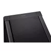 PC korpuss ASUS ProArt PA602 Midi Tower Melns — ATX/EATX atbalsts, rūdīts stikls, 2x200mm priekšējie ventilatori, 360mm augšējais radiators, GPU līdz 450mm