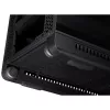 PC korpuss ASUS ProArt PA602 Midi Tower Melns — ATX/EATX atbalsts, rūdīts stikls, 2x200mm priekšējie ventilatori, 360mm augšējais radiators, GPU līdz 450mm