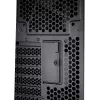 PC korpuss ASUS ProArt PA602 Midi Tower Melns — ATX/EATX atbalsts, rūdīts stikls, 2x200mm priekšējie ventilatori, 360mm augšējais radiators, GPU līdz 450mm