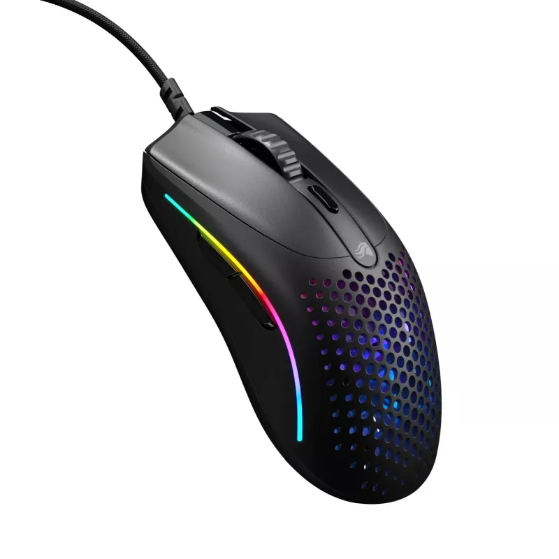 Gaming pele Glorious Gaming Model O 2 Mini Gaming Mouse RGB Black