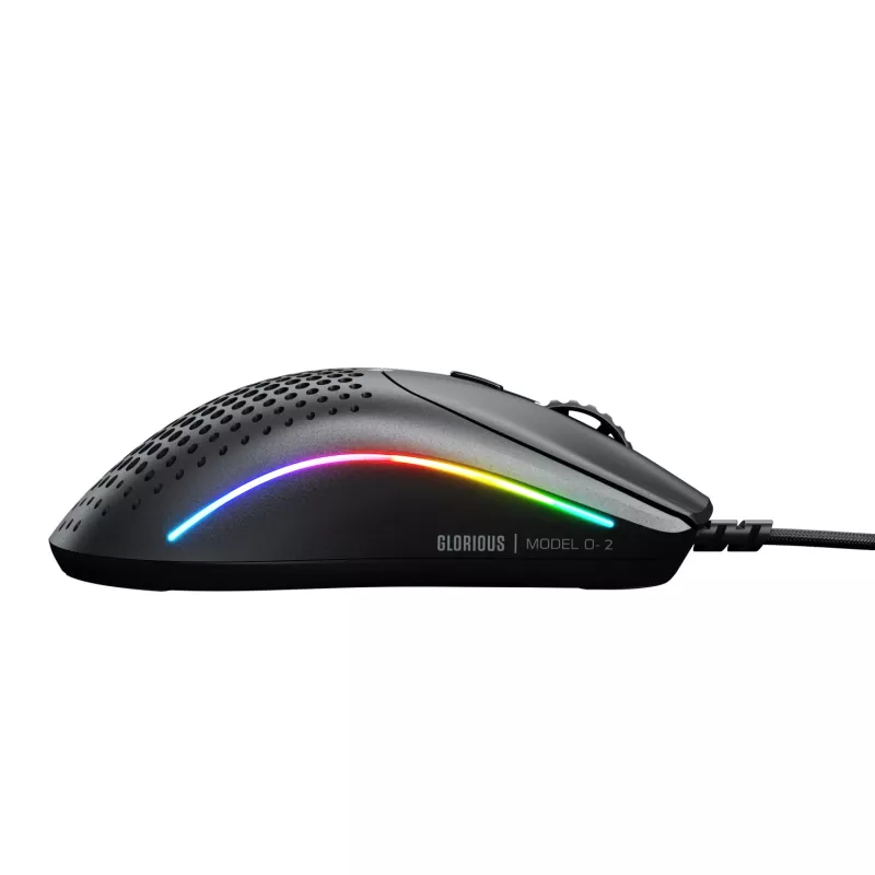 Gaming pele Glorious Gaming Model O 2 Mini Gaming Mouse RGB Black