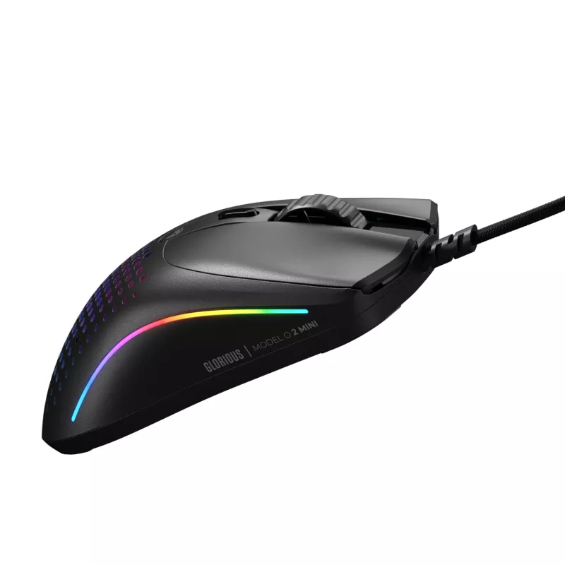 Gaming pele Glorious Gaming Model O 2 Mini Gaming Mouse RGB Black