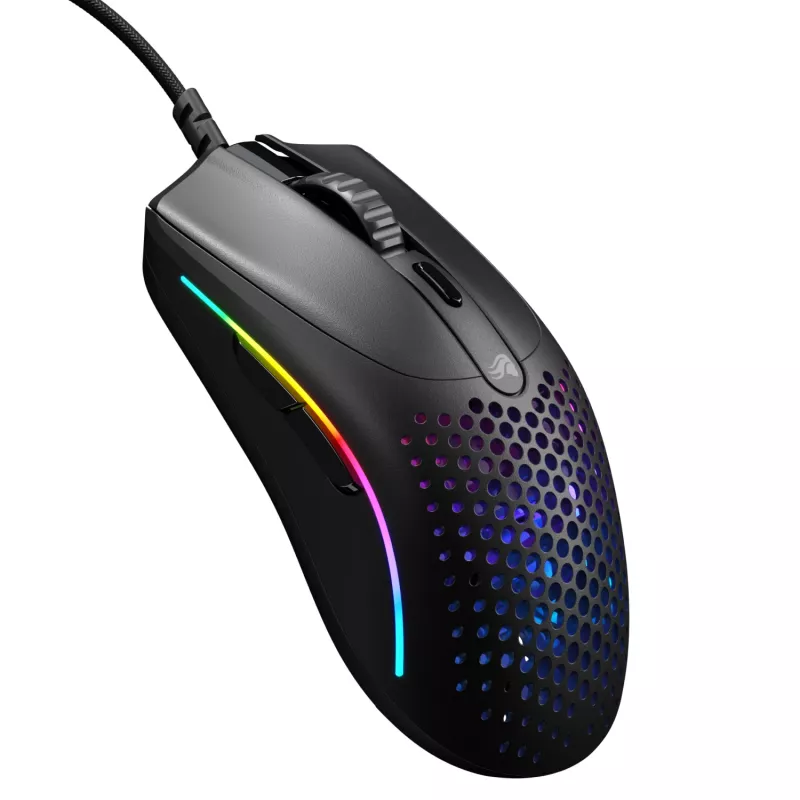 Gaming pele Glorious Gaming Model O 2 Mini Gaming Mouse RGB Black
