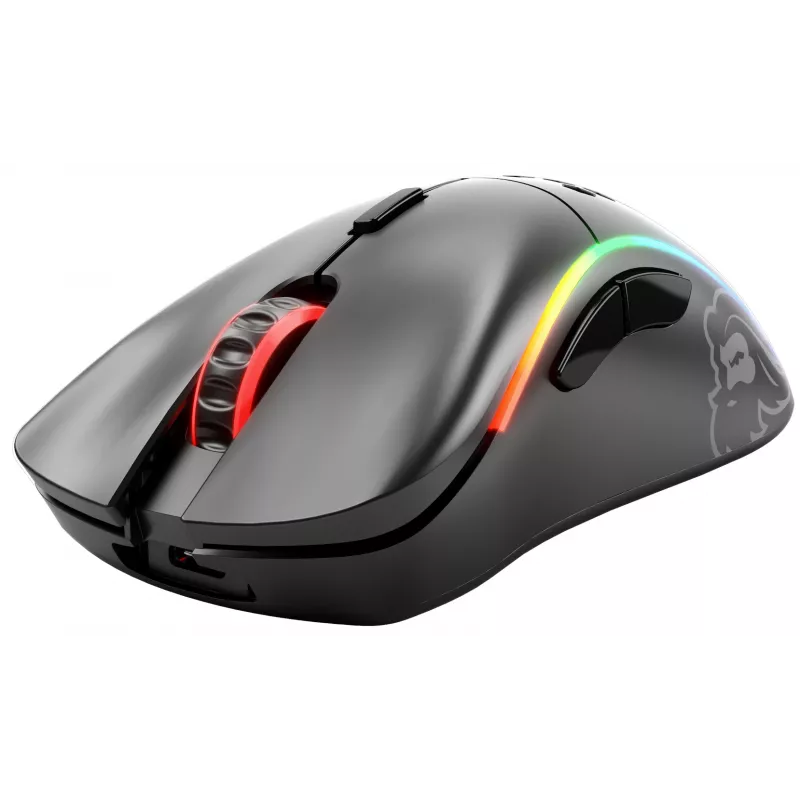 Glorious Gaming Glorious Model D Wireless - Matte Black, labā roka, RF bezvadu, 19000 DPI, melns