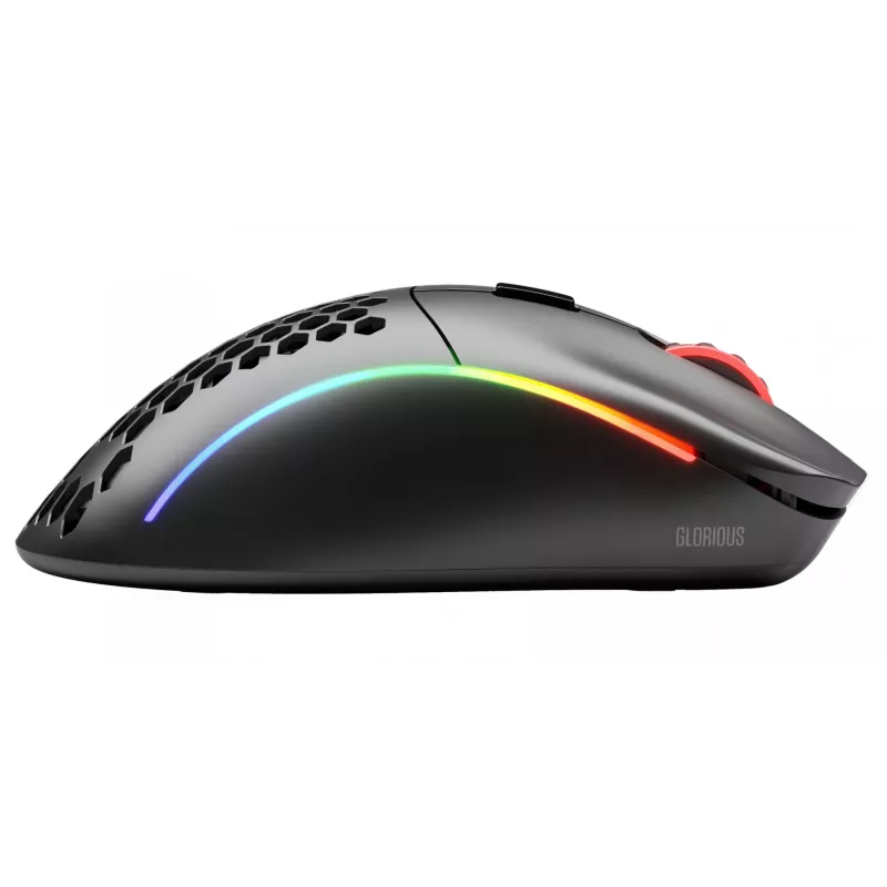 Glorious Gaming Glorious Model D Wireless - Matte Black, labā roka, RF bezvadu, 19000 DPI, melns