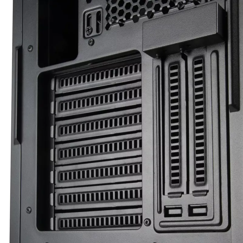 PC korpuss Silverstone SETA H1 Midi Tower Melns