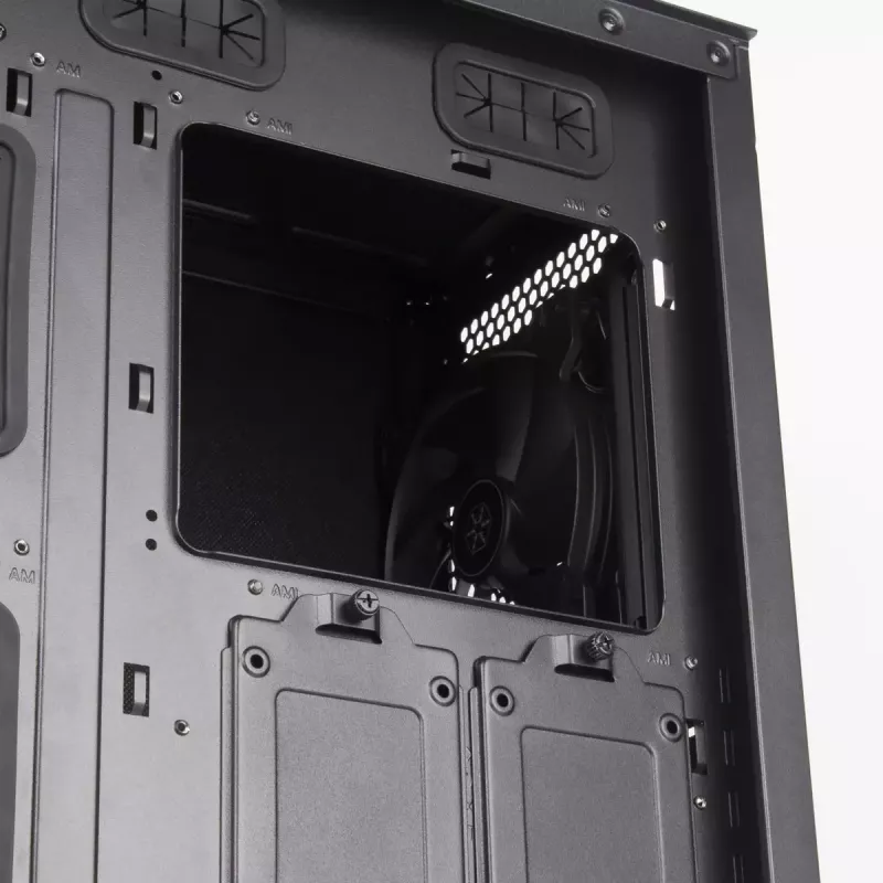 PC korpuss Silverstone SETA H1 Midi Tower Melns