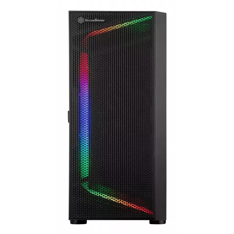 PC korpuss Silverstone SETA H1 Midi Tower Melns