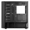 PC korpuss Silverstone SETA H1 Midi Tower Melns