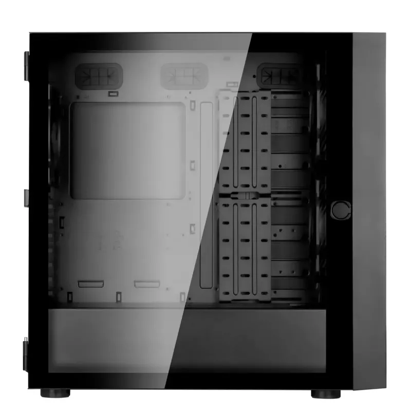 PC korpuss Silverstone SETA H1 Midi Tower Melns