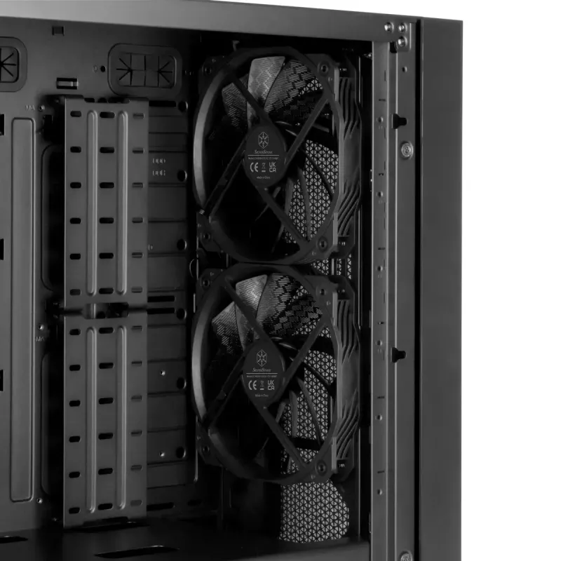 PC korpuss Silverstone SETA H1 Midi Tower Melns