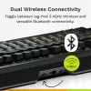 Mehāniskā spēļu tastatūra GLORIOUS GMMK 3 PRO HE 75% Bezvadu RF + Bluetooth, RGB, US QWERTY, Melna