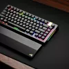 Mehāniskā spēļu tastatūra GLORIOUS GMMK 3 PRO HE 75% Bezvadu RF + Bluetooth, RGB, US QWERTY, Melna