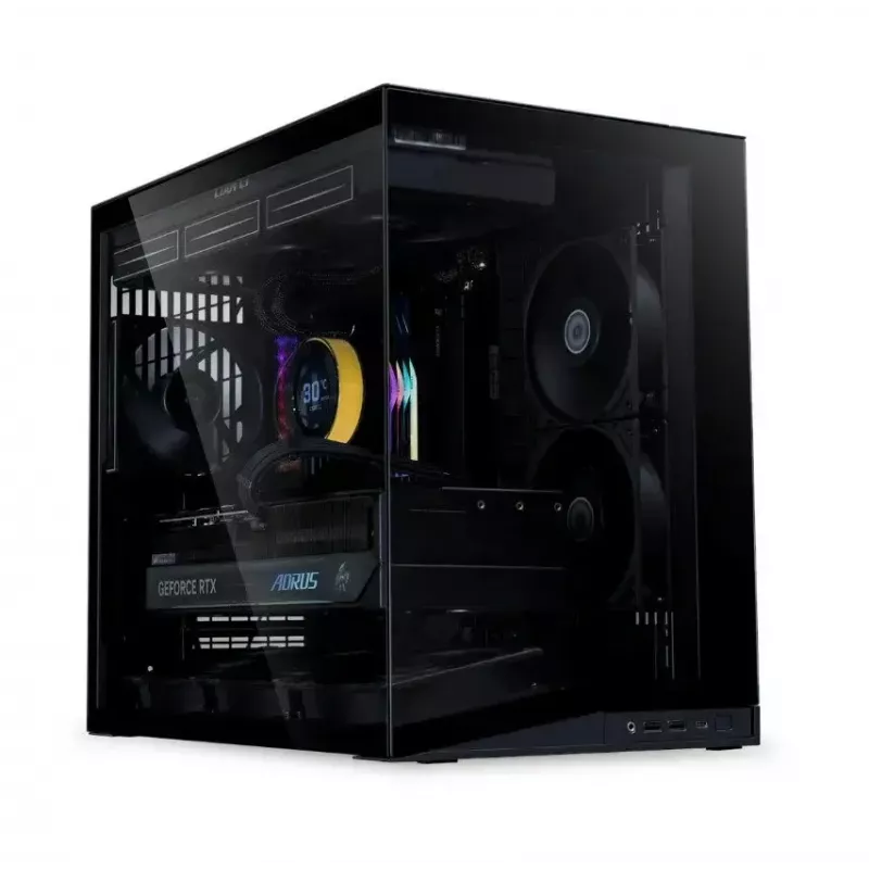 Datora korpuss Lian Li O11 Dynamic Mini V2 Flow Black